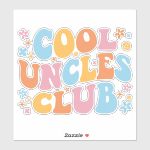 Sticker Club des oncles cool III