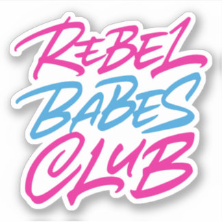 Sticker Club rebelle Babes