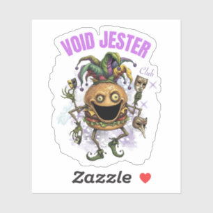Sticker Club Void Jester - Burger d'ami 