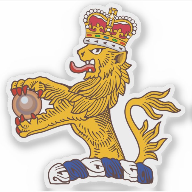 Sticker Coat of arms of Hong Kong lion (1959–1997) (Devant)