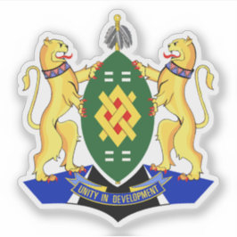 Sticker Coat of arms of Johannesburg, the Republic of Sout