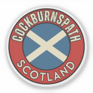 Sticker Cockburnspath, Écosse