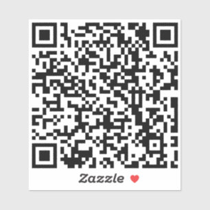 Sticker Code QR promotionnel personnalisé