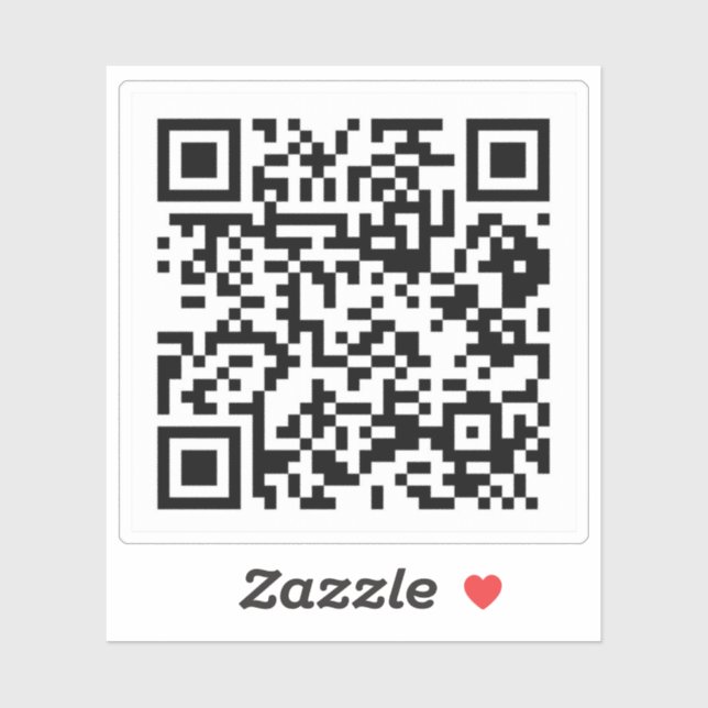 Sticker code qr, qr, drôle, mème, code, farce, the office, (Feuille)
