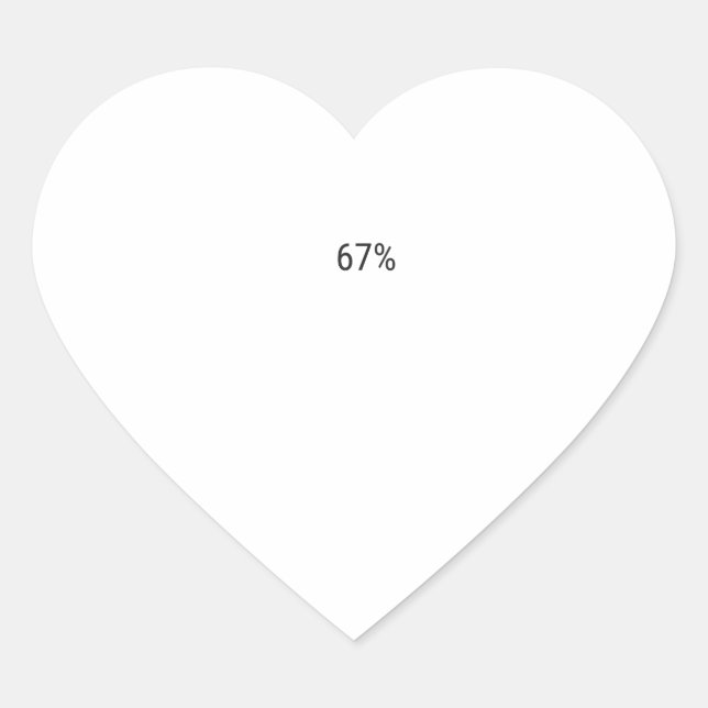STICKER CŒUR 67 % (1) (Devant)