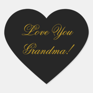 STICKER CŒUR AIMEZ-VOUS GRAND-MAMAN