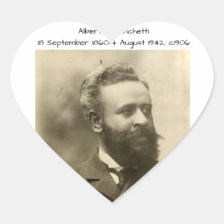 Sticker Cœur Alberto Franchetti c1906