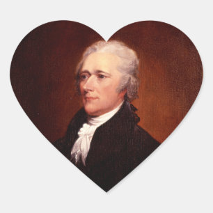 Sticker Cœur Alexander Hamilton
