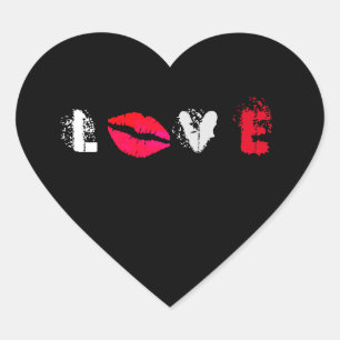 Sticker Cœur Amour