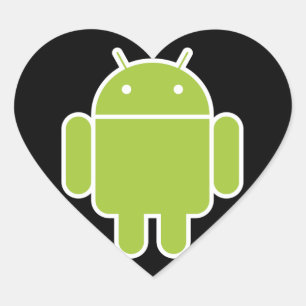 Sticker Cœur Android