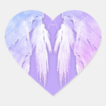 ANGEL WINGS Fairy Purple Monogramme