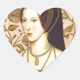 Sticker Cœur Anne Boleyn