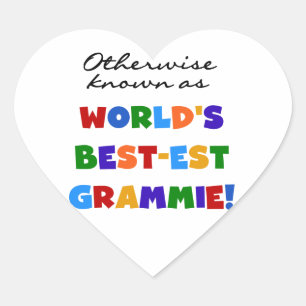 Sticker Cœur Autres T-shirts Grammie les plus populaires