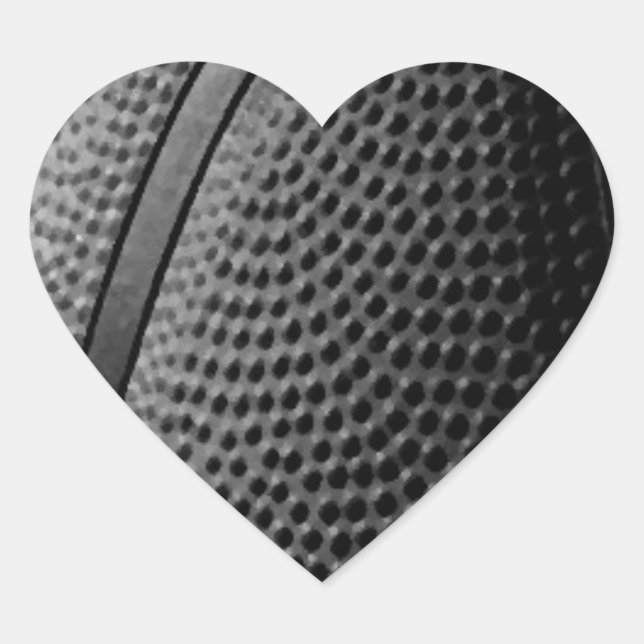 Sticker Cœur Basket (Devant)