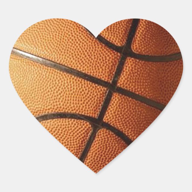 Sticker Cœur Basket (Devant)