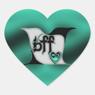 Sticker Cœur bff ~ tourterelles