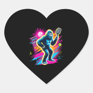Sticker Cœur Bigfoot Sasquatch 1980