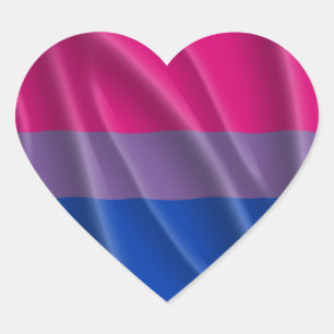 Sticker Cœur BISEXUAL FIDE FLAG WAVY DESIGN - PRIDE.png 2014