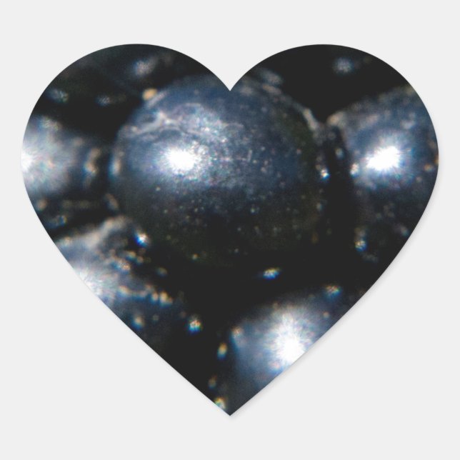 Sticker Cœur Blackberry (Devant)