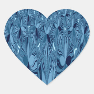 Sticker Cœur Blend of Blue