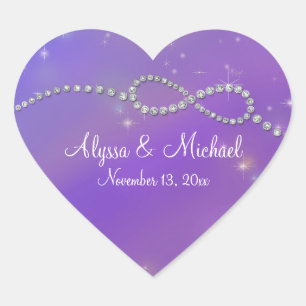 Sticker Cœur Blue Infinity Symbole Sign Infinite Love Twinkling