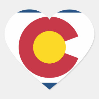 Sticker Cœur Bonne fête du Colorado !