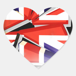 Sticker Cœur brexit