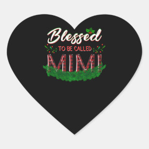 Sticker Cœur Cadeau Mimi   Heureux D'Être Appelé Mimi Lover