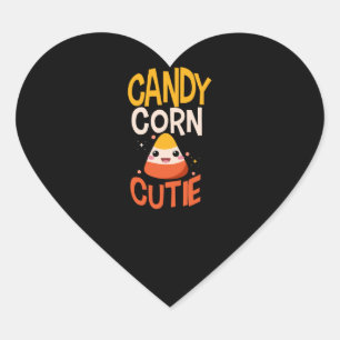 Sticker Cœur Candy Corn Cutie Child
