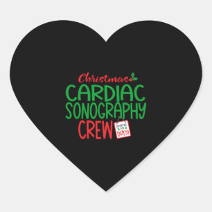 Sticker Cœur Cardiac sonographe
