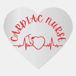 Sticker Cœur cardiologue infirmier cardiologue cadeaux cardiolo