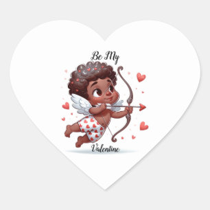 Sticker Cœur Charme doux