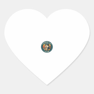 Sticker Cœur Chat gourmand Design de chaton mignon - Club Foodi