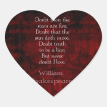 Citation d'amour célèbre William Shakespeare