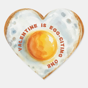 Sticker Cœur Citation d'oeufs BBQ BBQ premier anniversaire