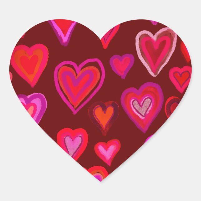 Sticker Cœur coeur (Devant)