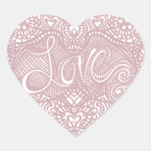 Sticker Cœur Coeur d'amour