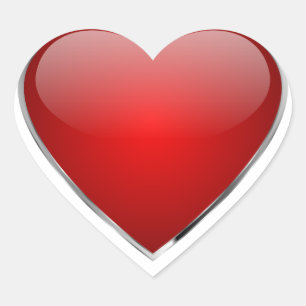 Sticker Cœur Coeur d'amour