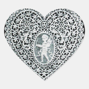 STICKER CŒUR COEUR DE LAME CUPID