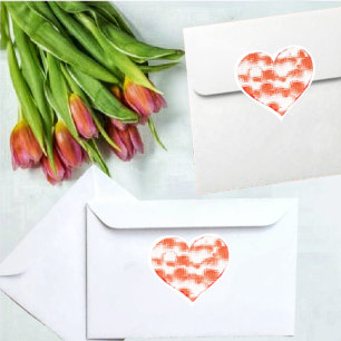 Sticker Cœur Coeur marbré