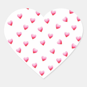 Sticker Cœur Coeur rouge mignon romantique