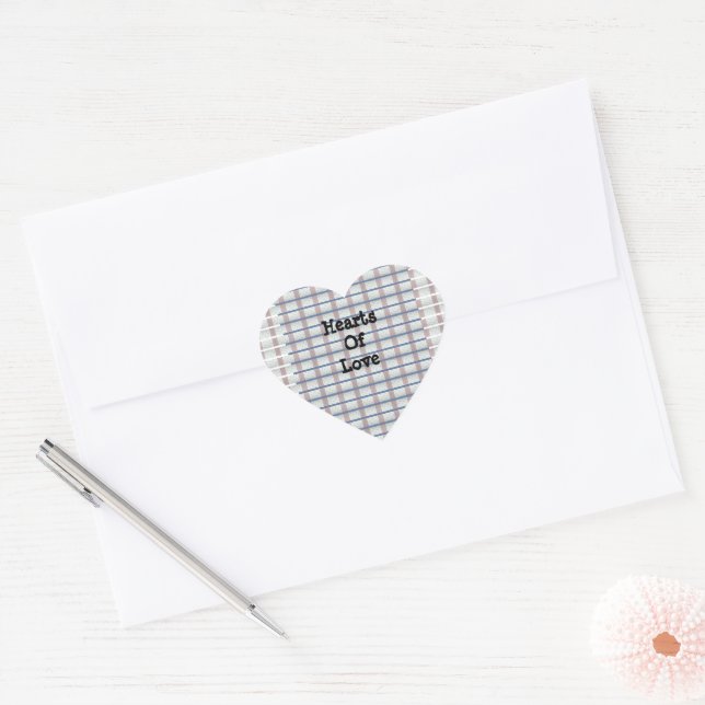Sticker Cœur Coeurs D'Amour (Enveloppe)