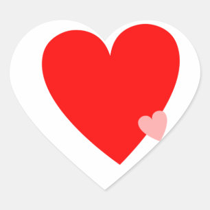 Sticker Cœur Coeurs d'amour