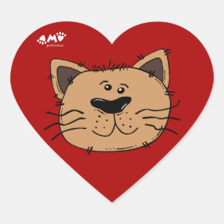 Sticker Cœur Colle