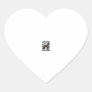 Sticker Cœur Conception de chemise pour amoureux de Lévrier Afg