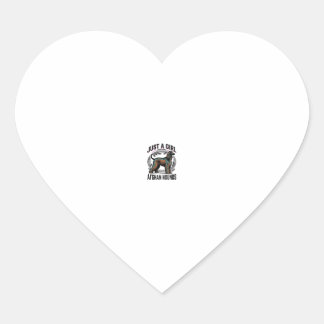 Sticker Cœur Conception de chemise pour amoureux de Lévrier Afg