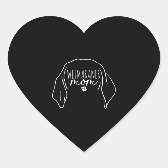 Sticker Cœur Corgi Maman (Devant)