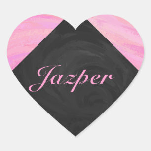 Sticker Cœur Coton Candy