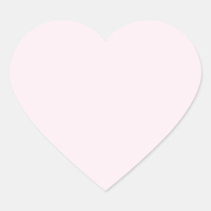 Sticker Cœur Couleur unie lavande rose