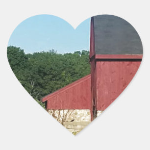 Sticker Cœur Country Barn